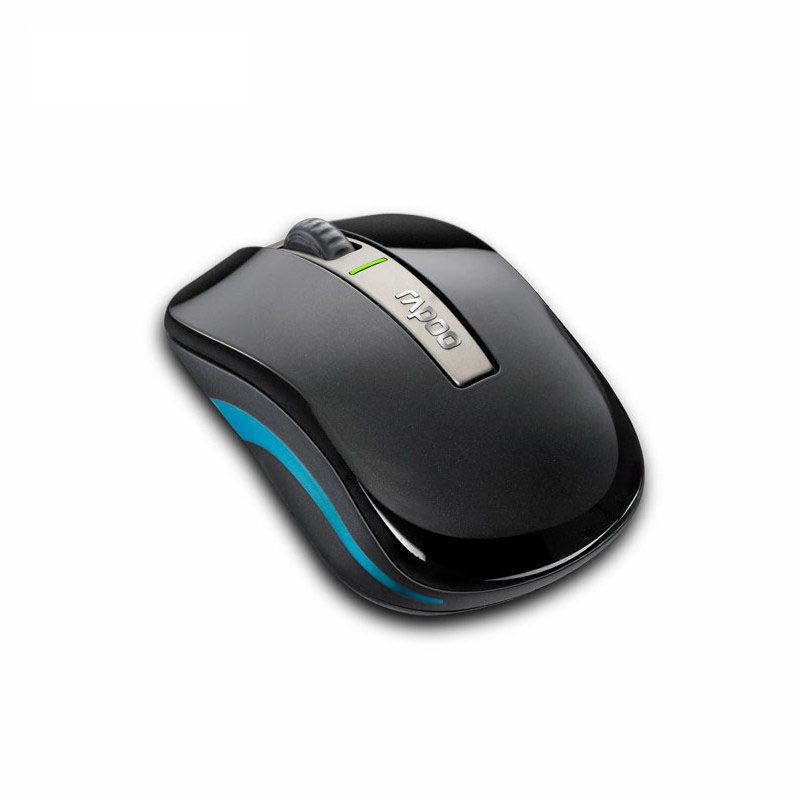 Original Rapoo 6610 Bluetooth 3.0 and 2.4G Dual Mode Wireless Optical Mouse with 1000DPI for Computer Laptop Bluetooth Mouse