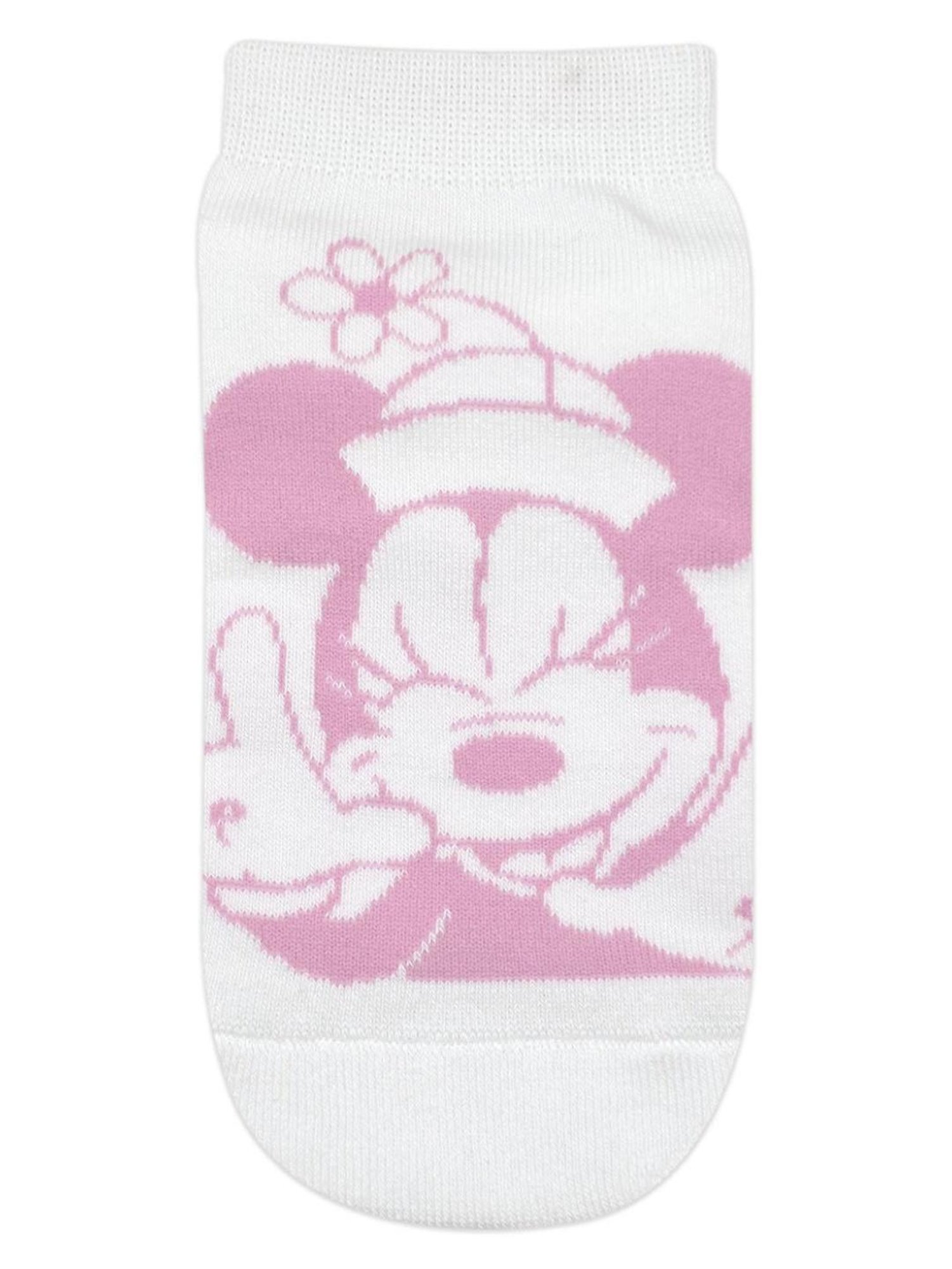 BALENZIA White Cartoon Socks (Pack of 2)