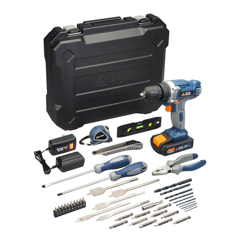 Blue Ridge Tools 46pc 20V MAX Cordless Project Kit