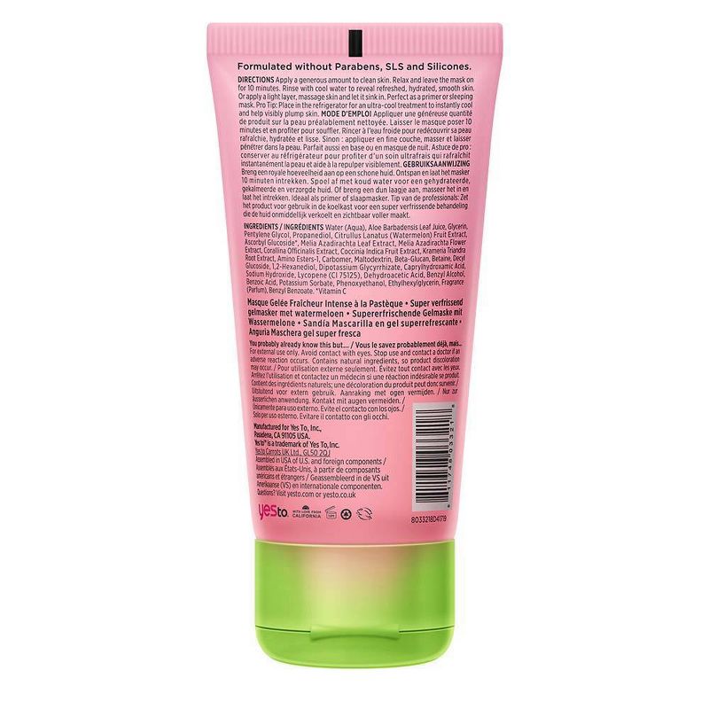 Yes To Watermelon Super Fresh Jelly Mask - 3 fl oz
