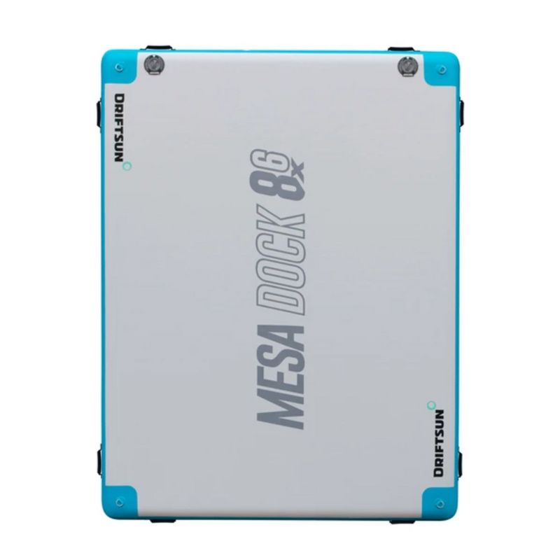 Driftsun Mesa Dock Inflatable Floating Water Pad Deck Platform Island Mat for Ocean, Pool, or Lake Swim Recreation and Relaxation Fun (8 x 6 Feet)