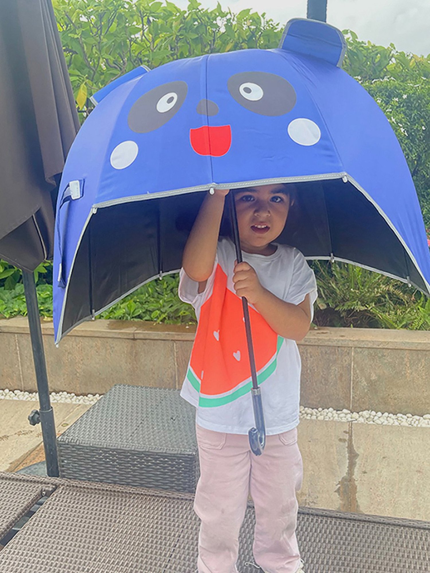 Little Surprise Box LLP Blue Polyester Kids Umbrella