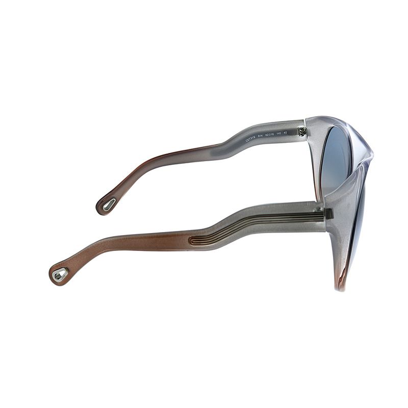 Chloe Qleo CE 731S 614 Womens Oversized Sunglasses Grey shaded Rose 62mm