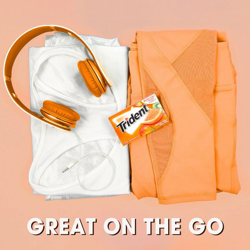 Trident Tropical Twist Gum - 8ct