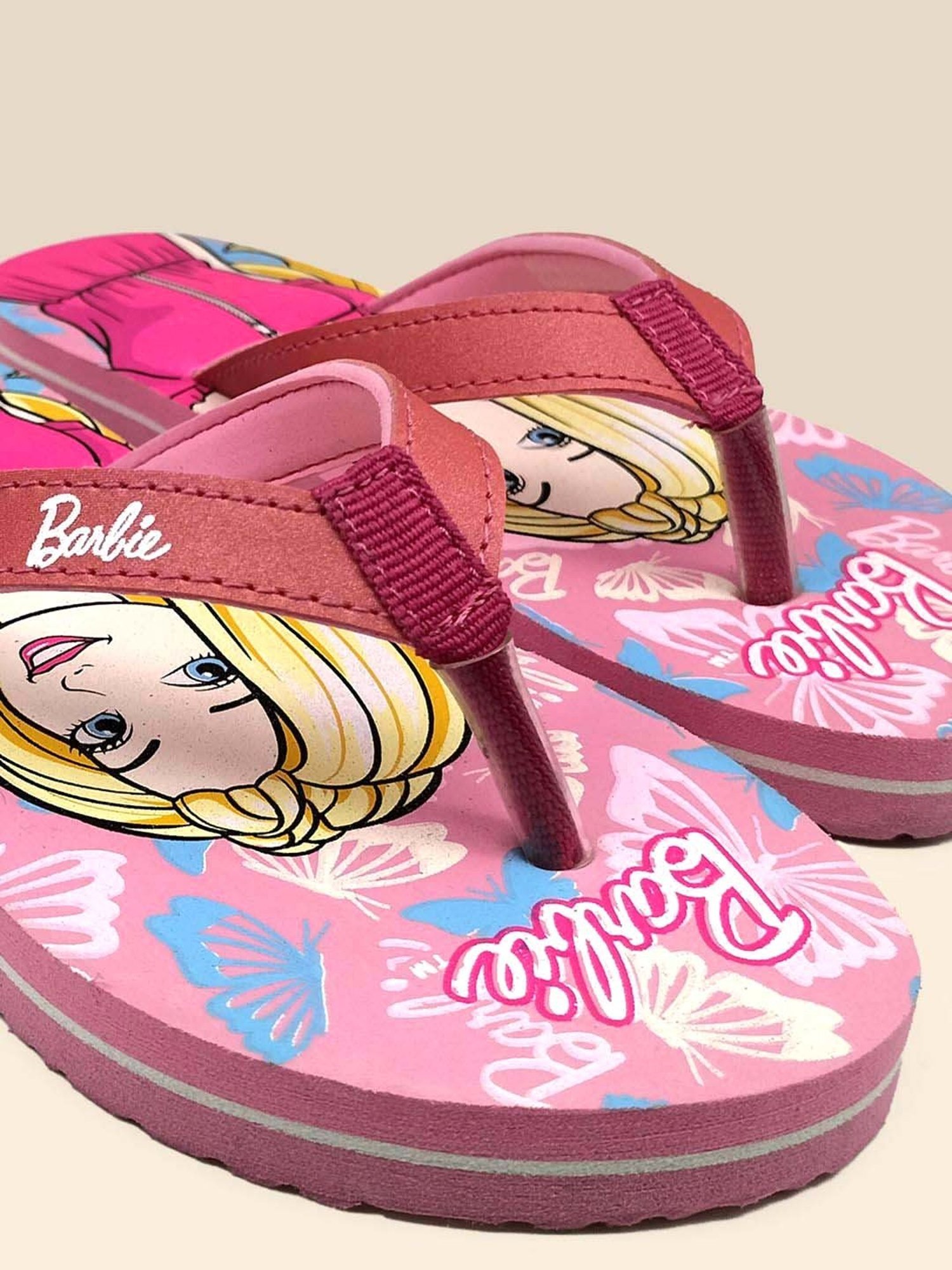 Passion Petals Kids Pink Sling Back Clogs