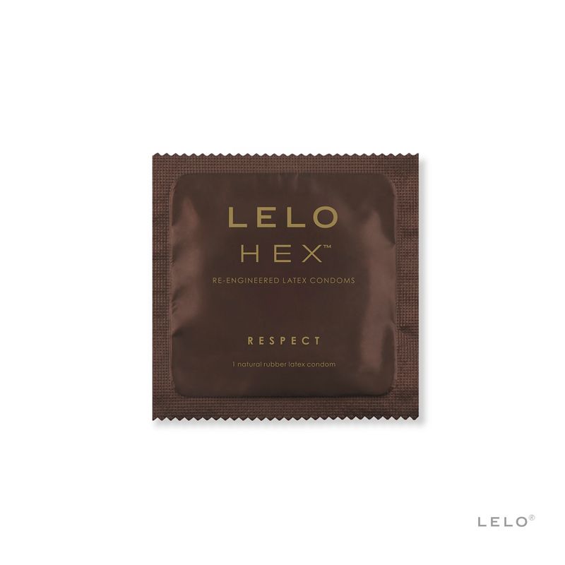 LELO HEX Respect Ultra Thin Condoms XL - 3pk