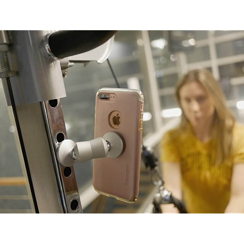 The Original Dual Magnetic Movable Phone Holder and Tablet Mount (Gold)