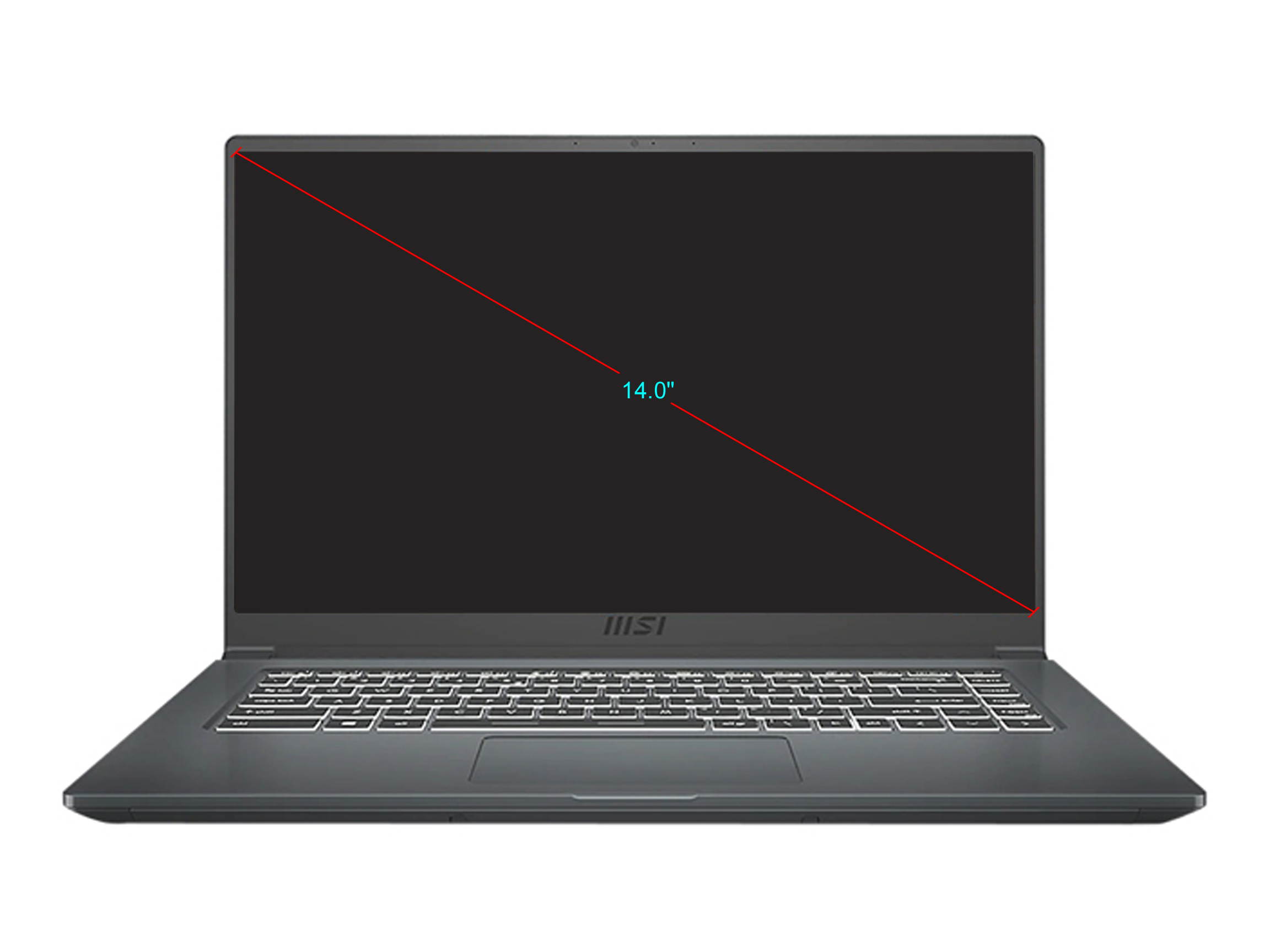 MSI Laptop Modern 14 B11MO-036 Intel Core i7 11th Gen 1165G7 (2.80 GHz) 8 GB Memory 512 GB NVMe SSD Intel Iris Xe Graphics 14.0" Windows 10 Home 64-bit