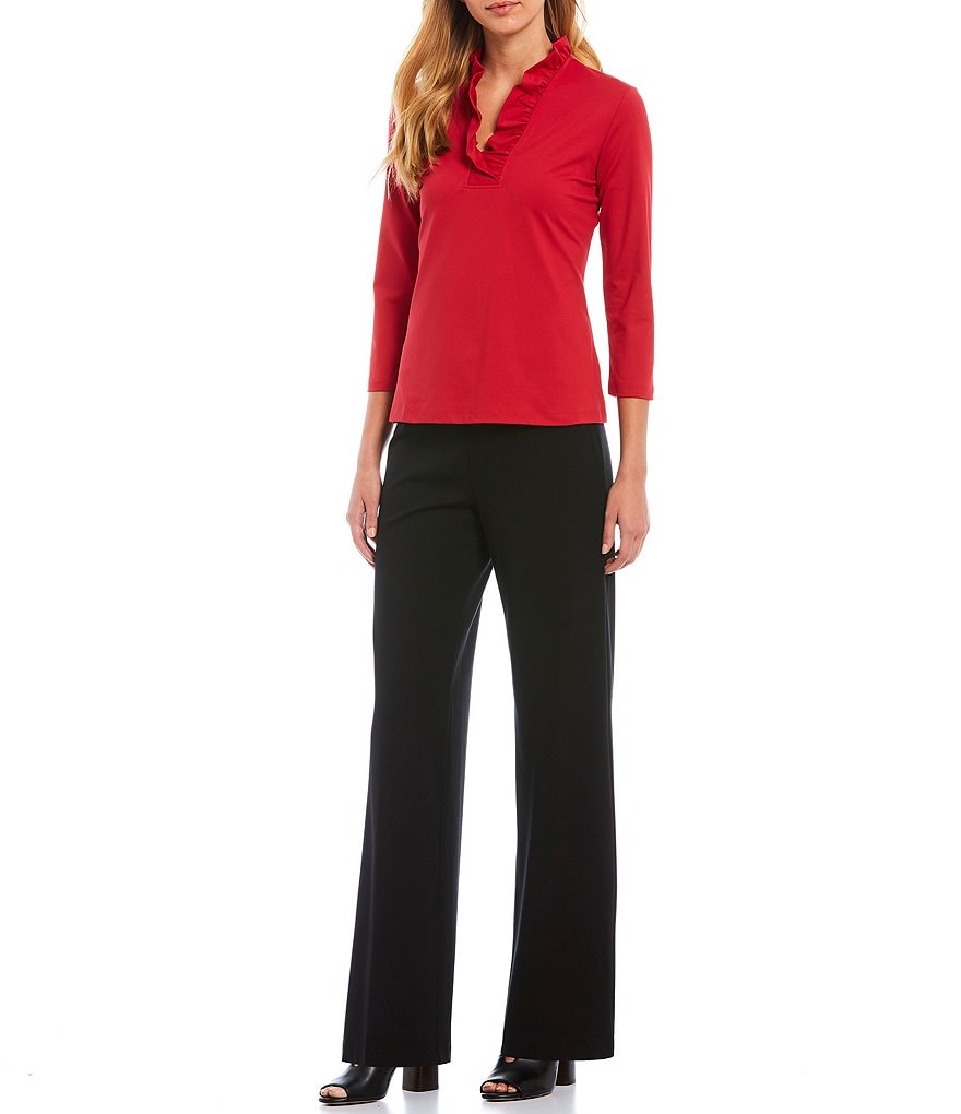 J.McLaughlin Carter Wide Leg Jersey Knit Pants