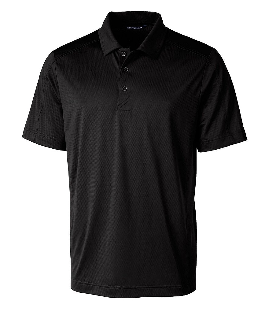 Cutter & Buck Big & Tall Prospect Textured Performance Stretch Short-Sleeve Polo Shirt