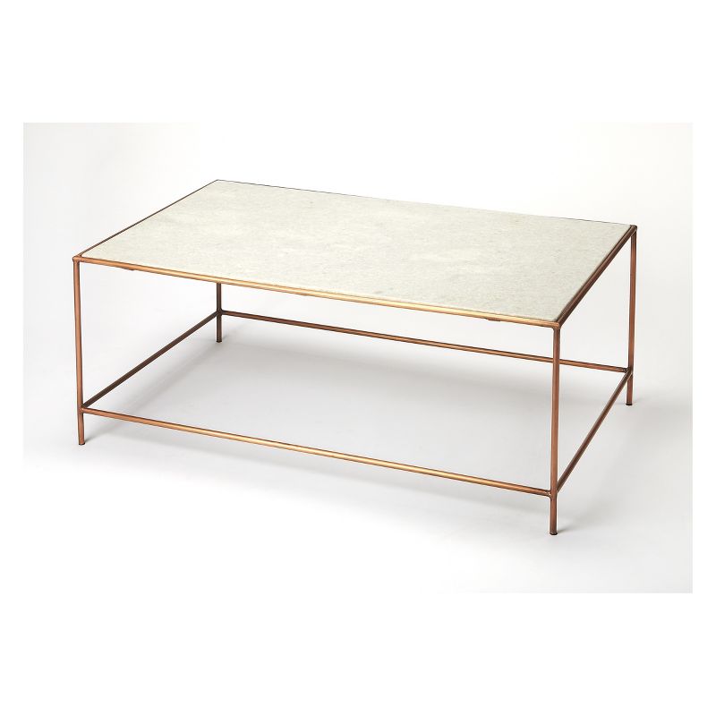 Ikiriya Nashville Solid Beige Wood Coffee Table Teak Finish