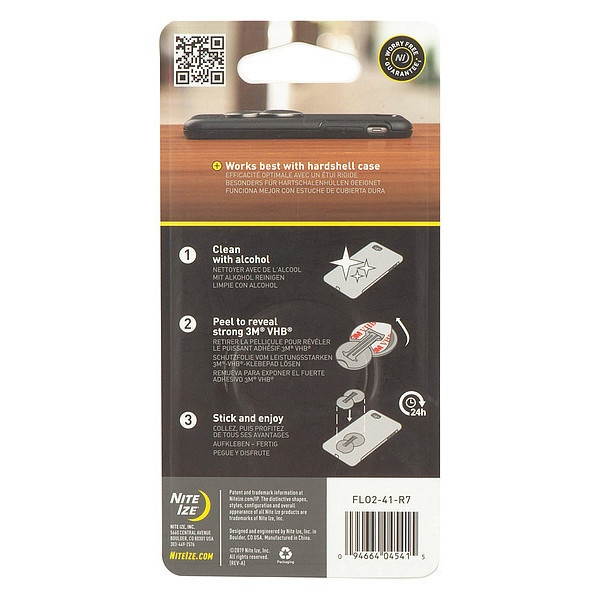 Nite Ize FlipOut Handle with Stand, Black, One Size,