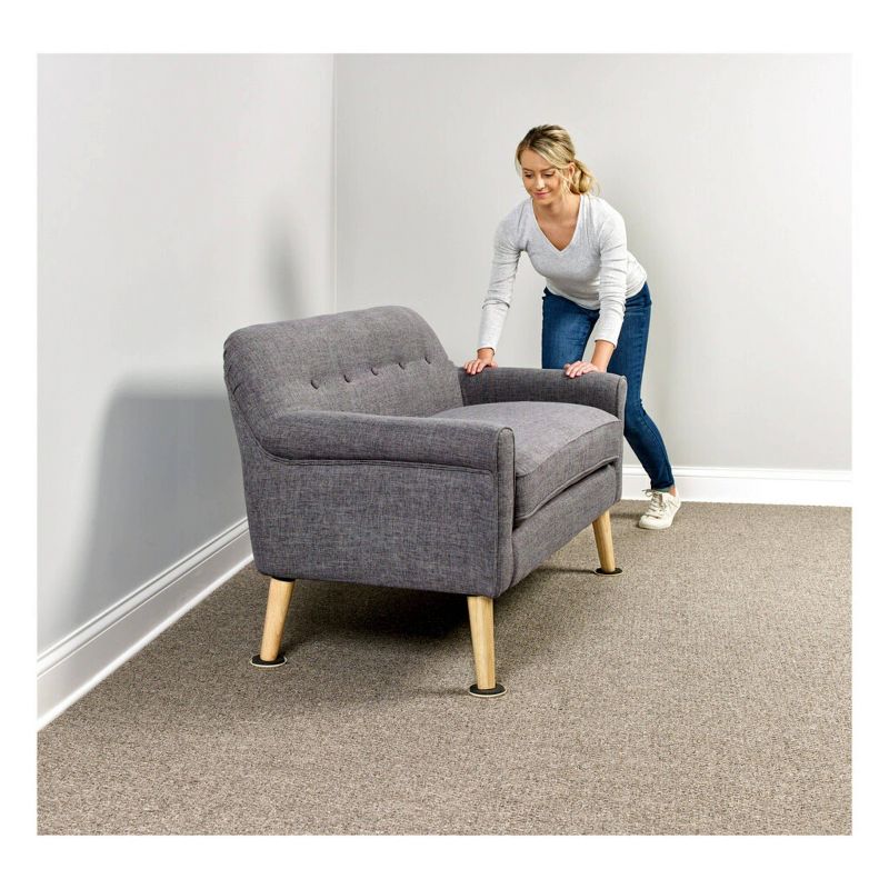 Scotch 4pk Reusable Hard Sliders Gray