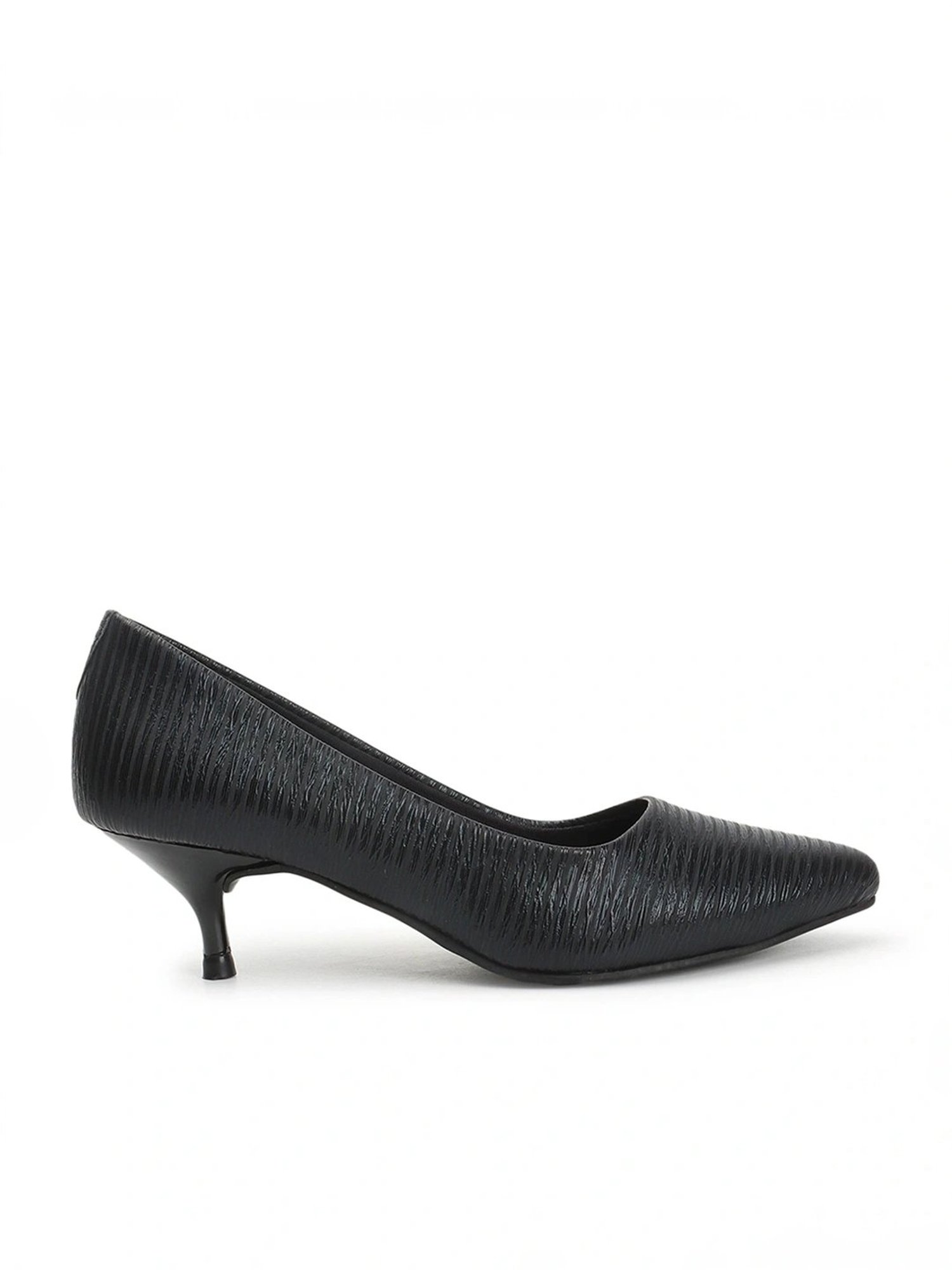 Carlton London Women's Black Casual Pumps