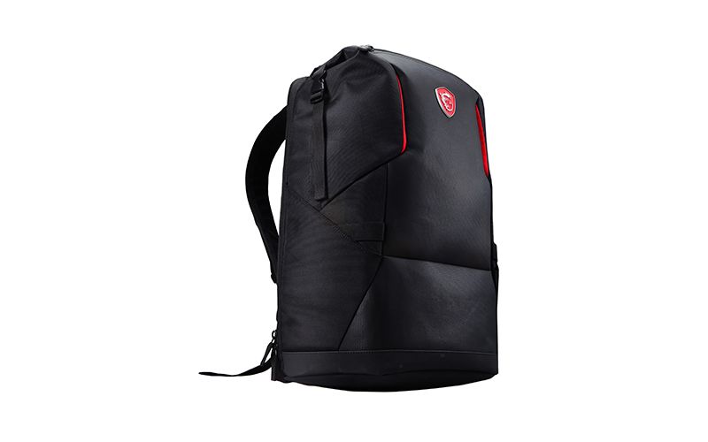 MSI Urban Raider Gaming Backpack Black - Fits up to 17" Laptops - Rated IPX2 for water resistance - Lightweight polyester exterior