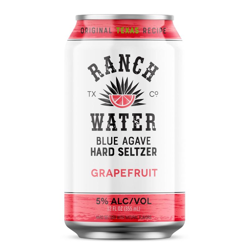 TX Ranch Water Lime & Grapefruit Blue Agave Hard Seltzer  - 12pk/12 fl oz Cans