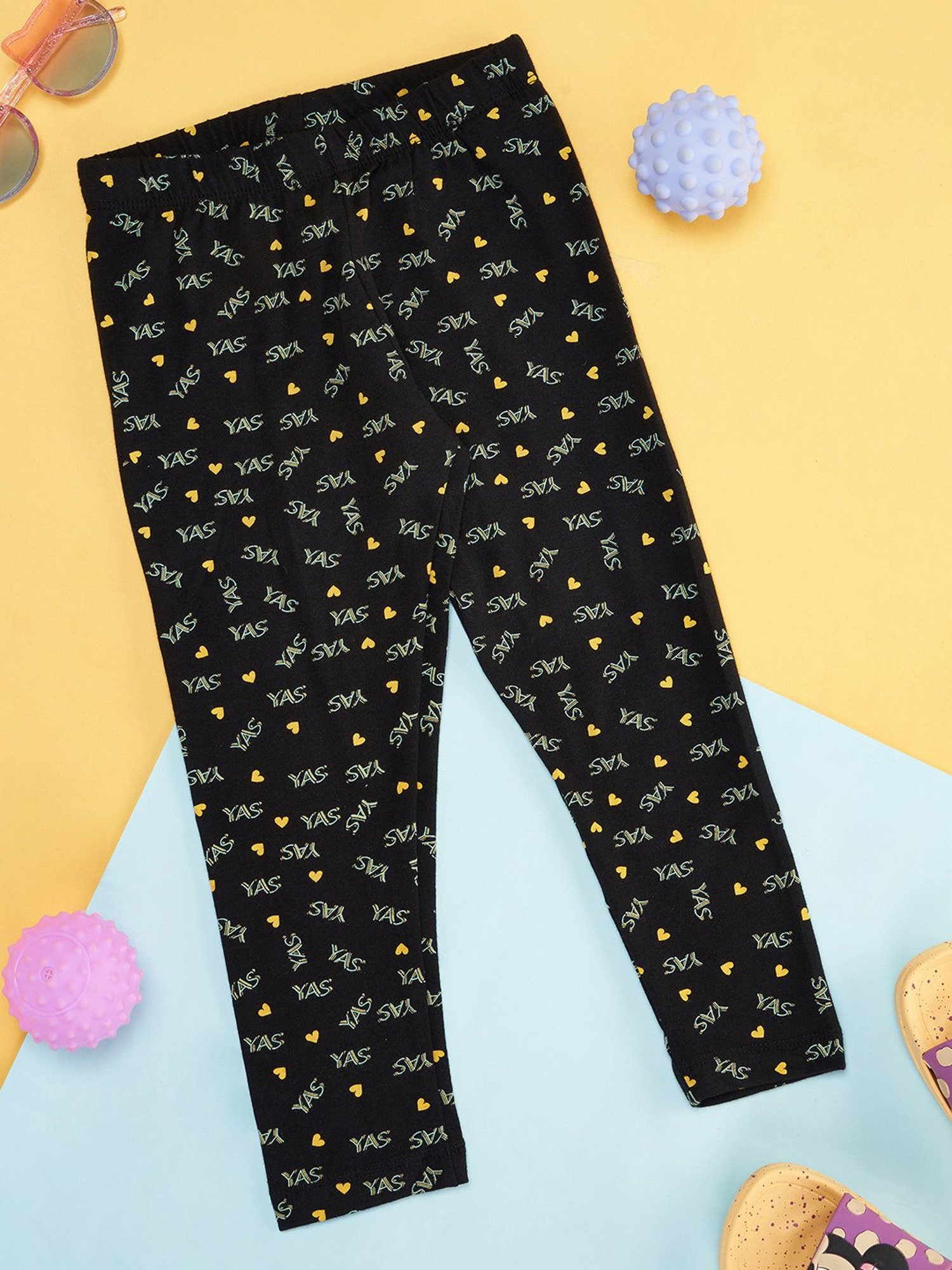 Bonjour Girls Light Grey Printed Tights