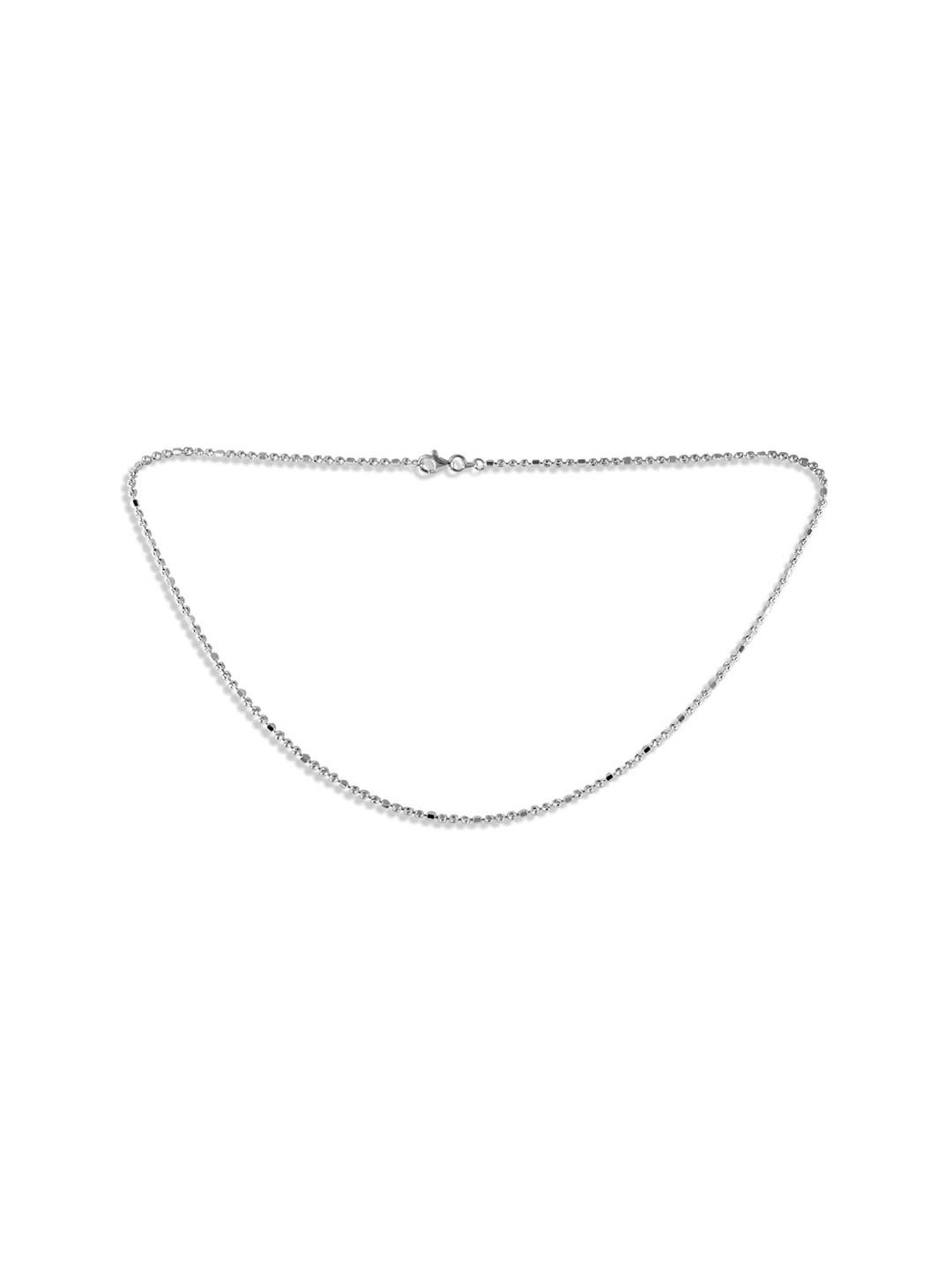 Zavya Sleek and Modern Golden Plated 92.5 Sterling Silver Box Chain