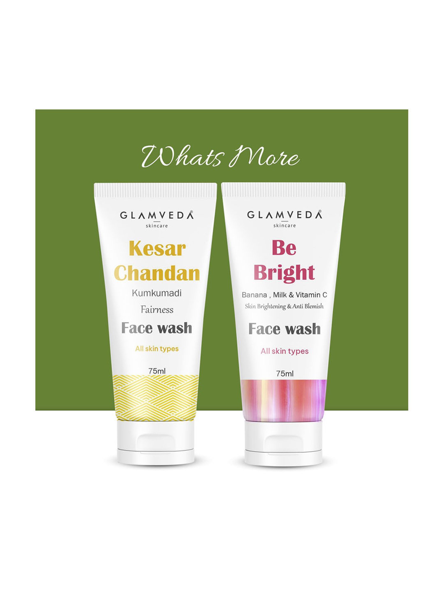 Glamveda Clear Skin Anti Acne and Pore Care Face Wash - 75 ml