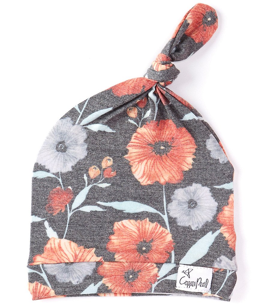 Starting Out Baby Girls Double-Bow Ribbed Headwrap