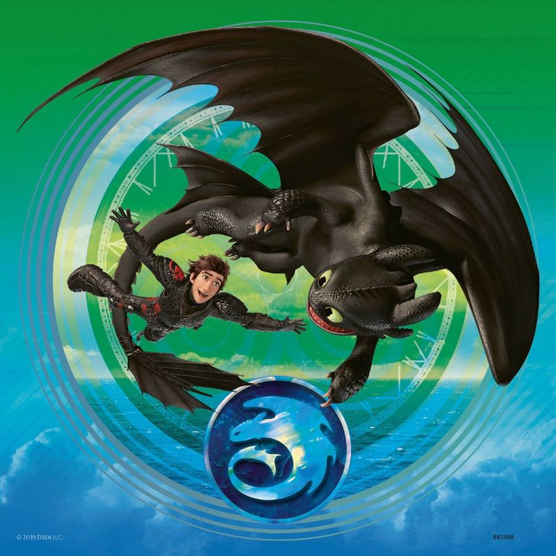 Ravensburger How to Train Your Dragon Puzzle Set - 3pk