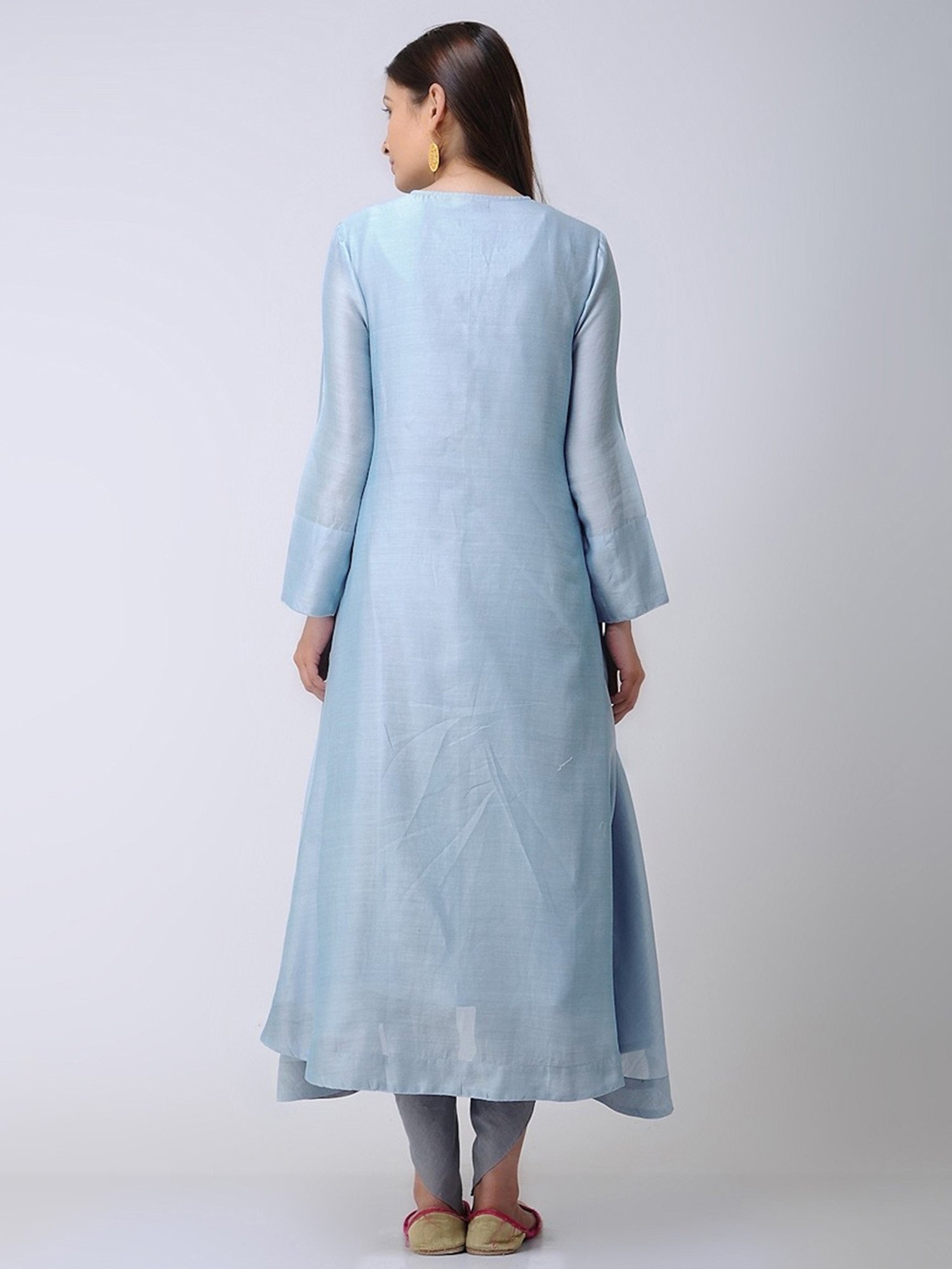 Smriti Gupta Kapaas Light Blue Anarkali