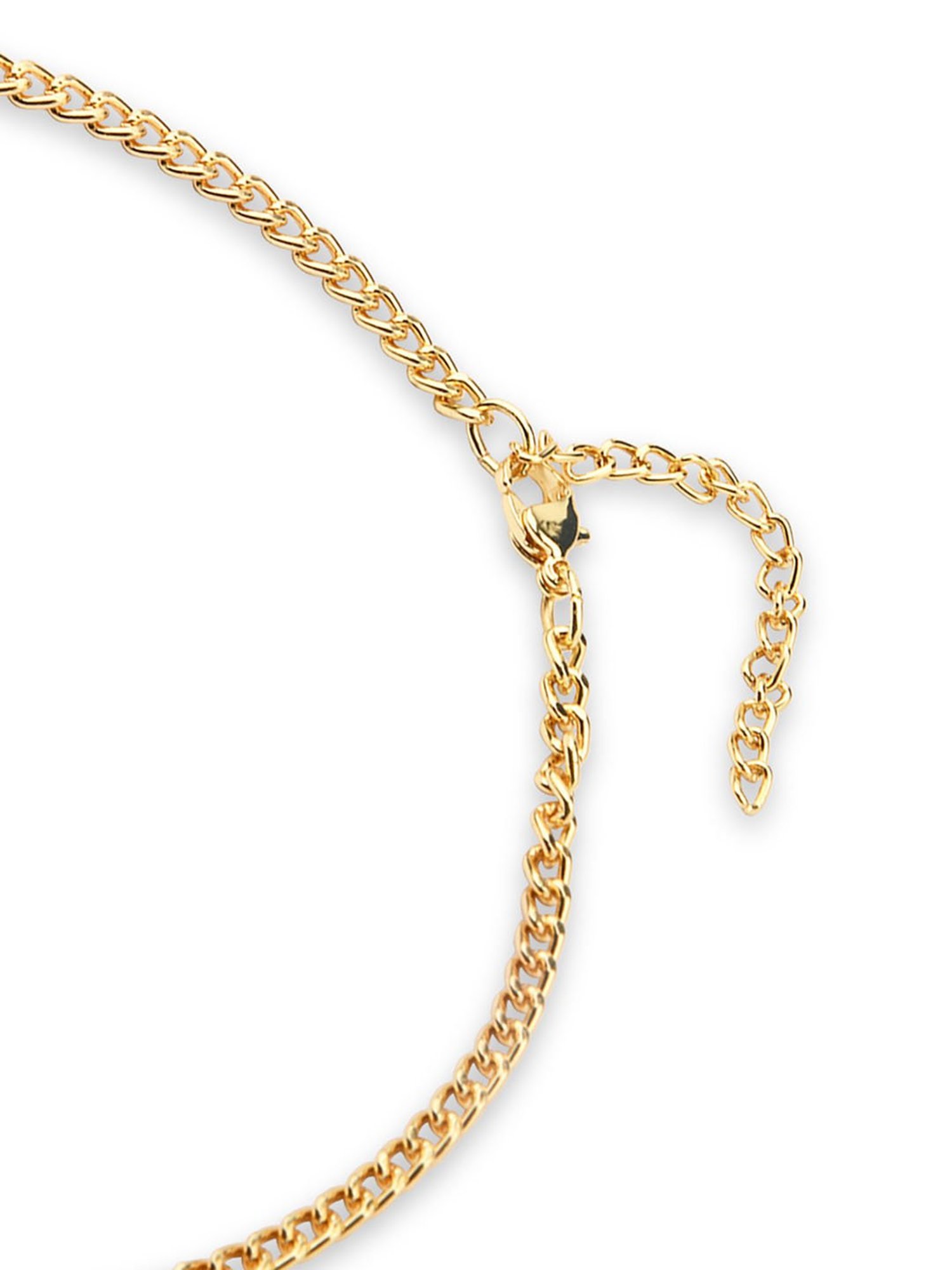 The Bro Code Gold-Plated OM Pendant Necklace for Men