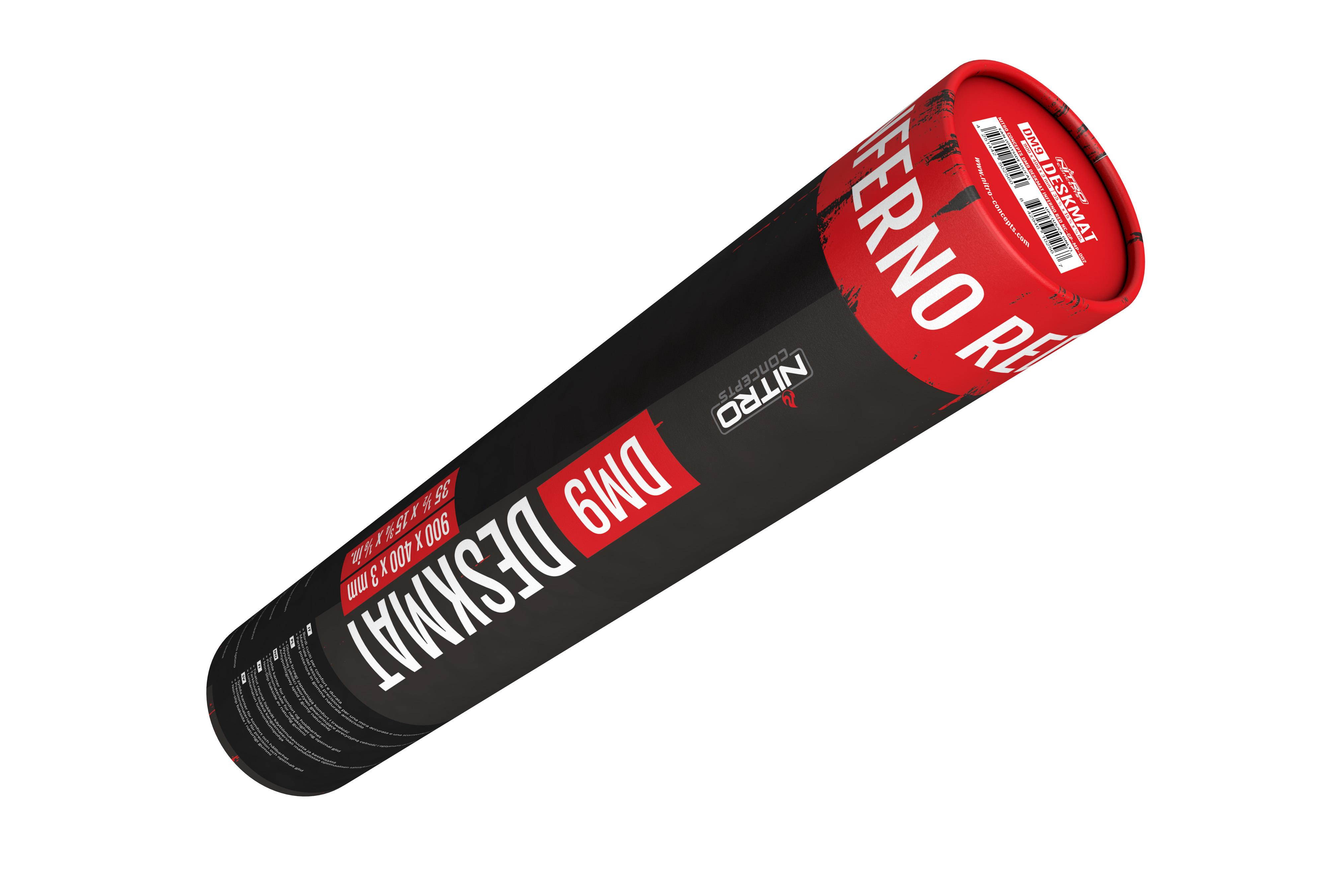 Nitro Concepts Deskmat DM12 &ndash; 1200 X 600 MM &ndash; Inferno Red