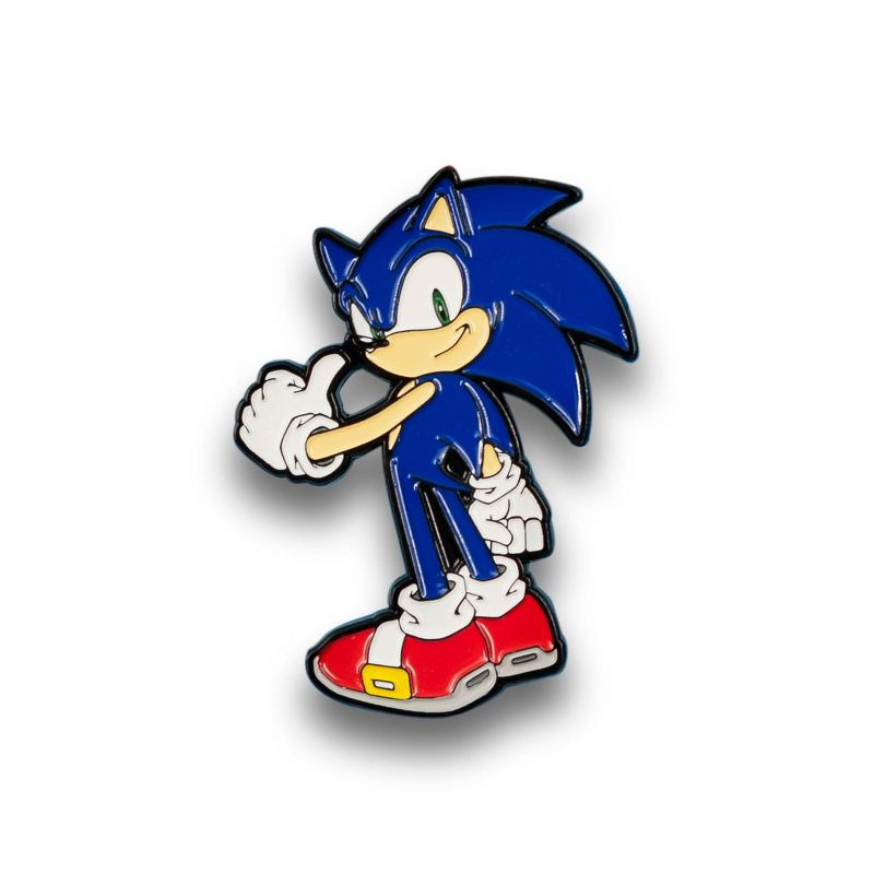 Just Funky Sonic the Hedgehog Sonic Enamel Collector Pin