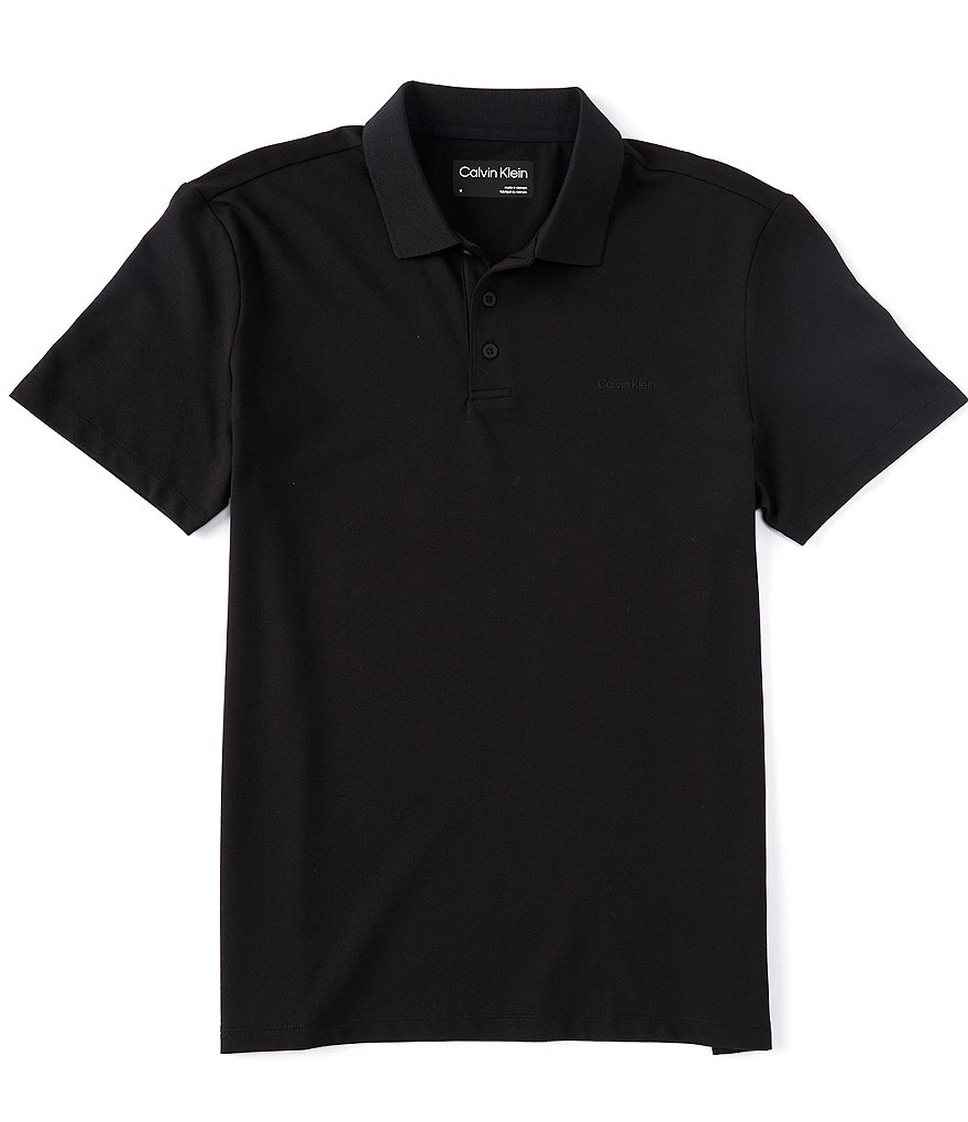 Calvin Klein Move 365 Performance Stretch Short-Sleeve Pique Polo Shirt