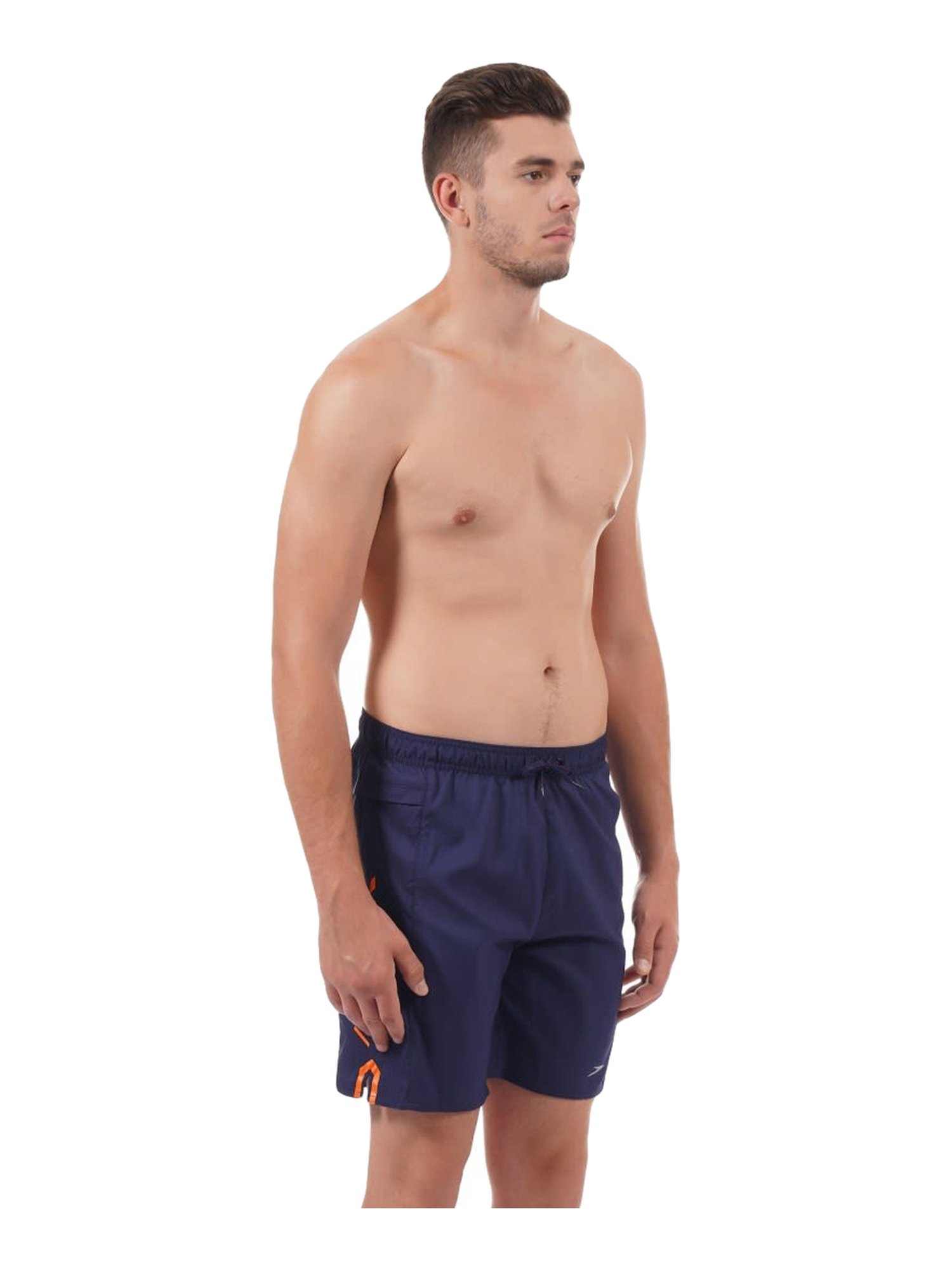 Speedo Navy Sports Printed 16 Inch Water Shorts