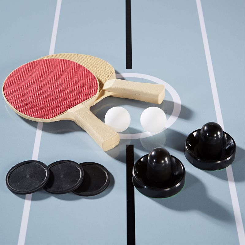 ESPN 72" Air Hockey and Table Tennis Table