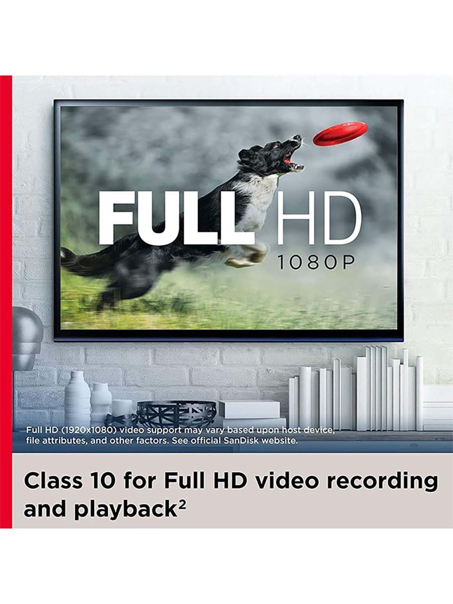 SanDisk Ultra 64GB Class 10 microSDXC UHS-I Card for Smartphones (Red/Grey)(Upto 140MBP/S)