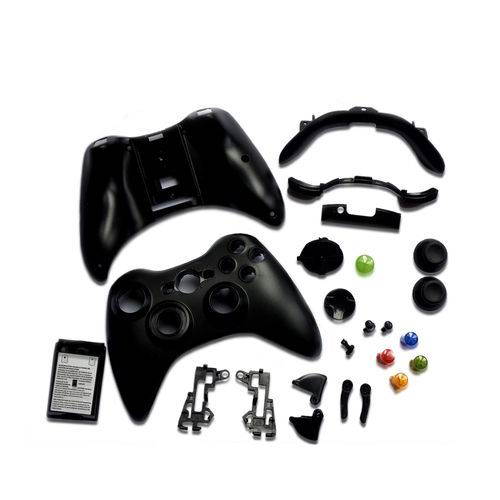 Replacement Case Shell & Button Kit for Microsoft Xbox 360 Wireless Controller