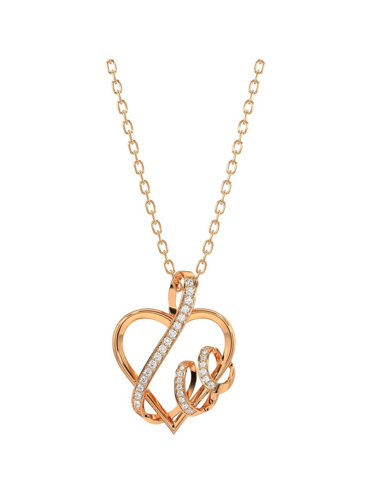 Silvermist 925 Sterling Silver Loving Locket Chain Pendant for Women & Girls