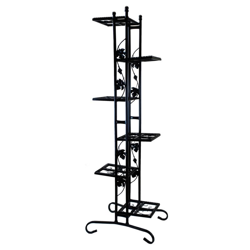 22" Oakland Rectangular Plant Stand - Black