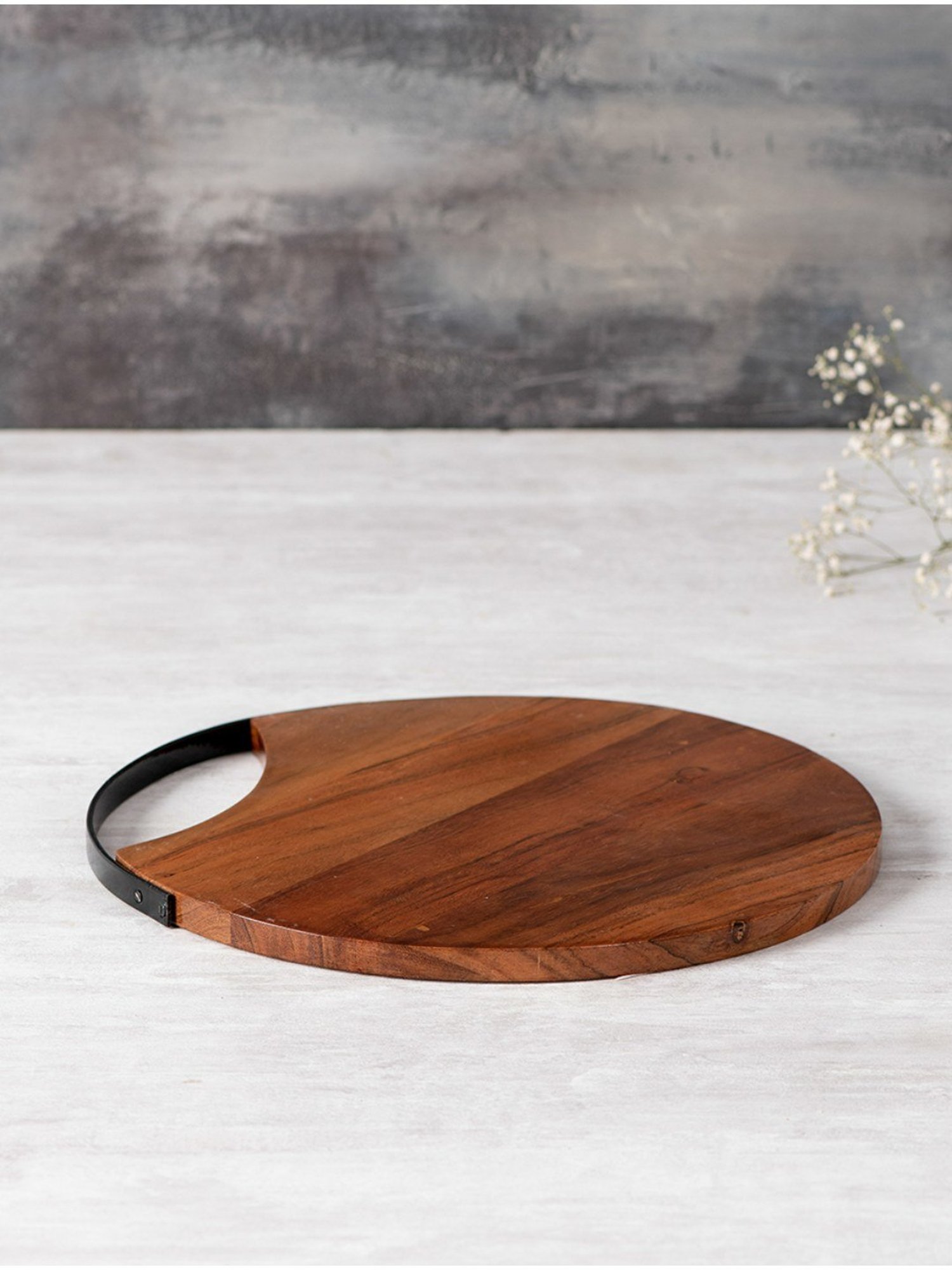 Sumeet S.S. Heavy Gauge Multi Purpose Plates with Mirror Finish Set of 9pc ( Dia-17cm, 22cm,27.5cm)