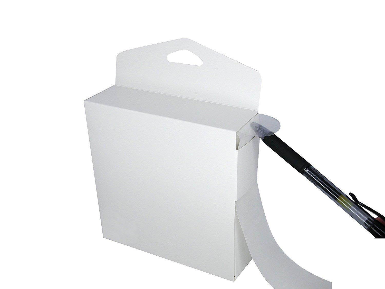 Clear Retail Package Seals 1.5" Inch Round Circle Wafer Stickers/labels With Easy Dispensing Box 500 Per Box MADE IN USA! (4 Boxes (2000))