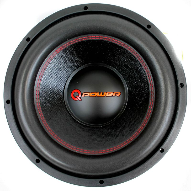 Q Power 12 Inch 3000 Watt Super Deluxe Subwoofers DVC Car Audio Sub | QP12-Super