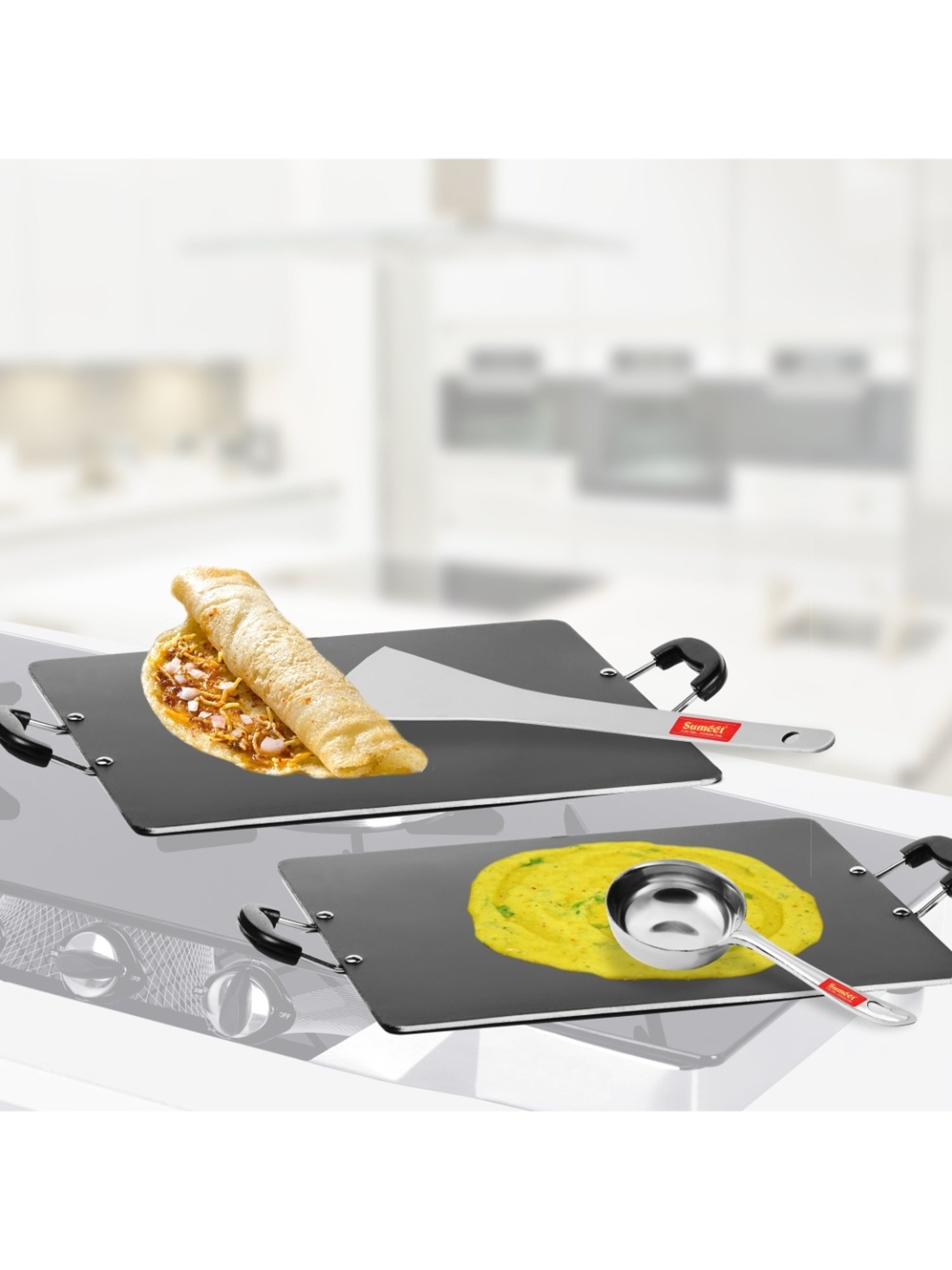 Westside Home Brown Copper Tea Spoons (Set of 4)