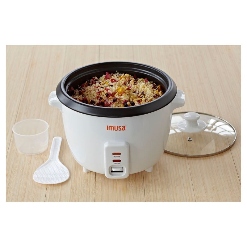 IMUSA Electric Rice Cooker White - 5 Cup