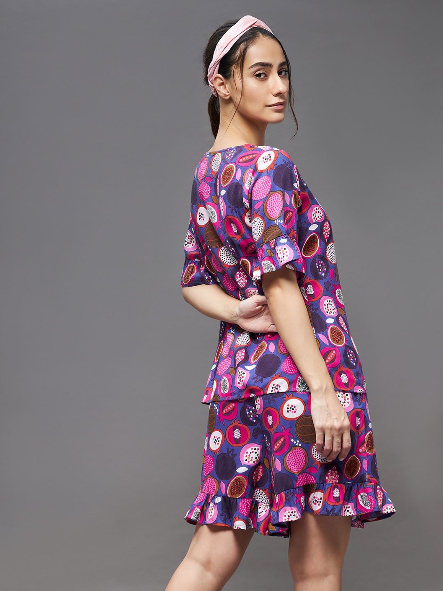 Nite Flite Pink Shirt With Pyjamas