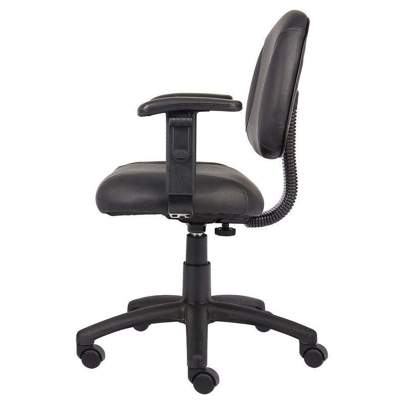 Posture Chair with Adjustable Arms Black - Boss Office Products