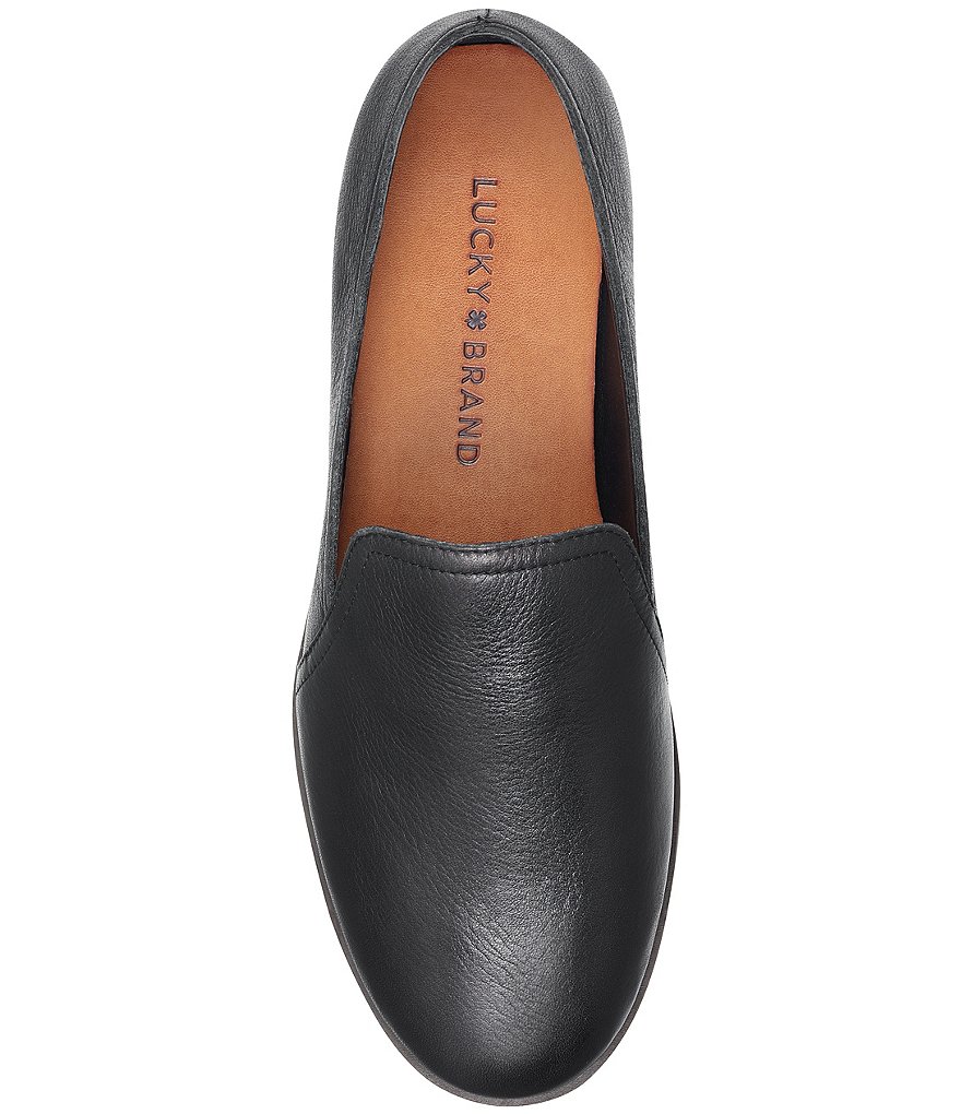 Trotters Harlow Lizard Patent Suede Leather Slip-Ons