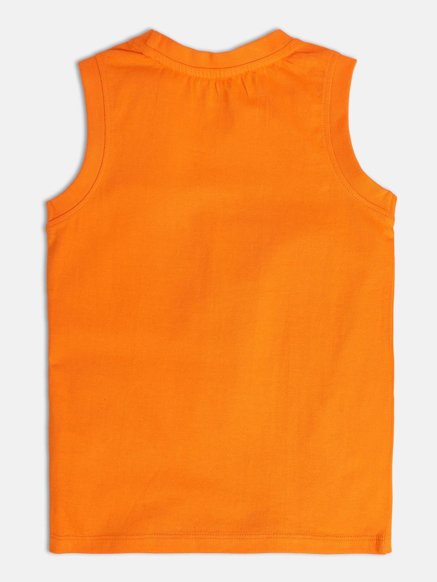 MINIKLUB Kids Orange Printed T-Shirt