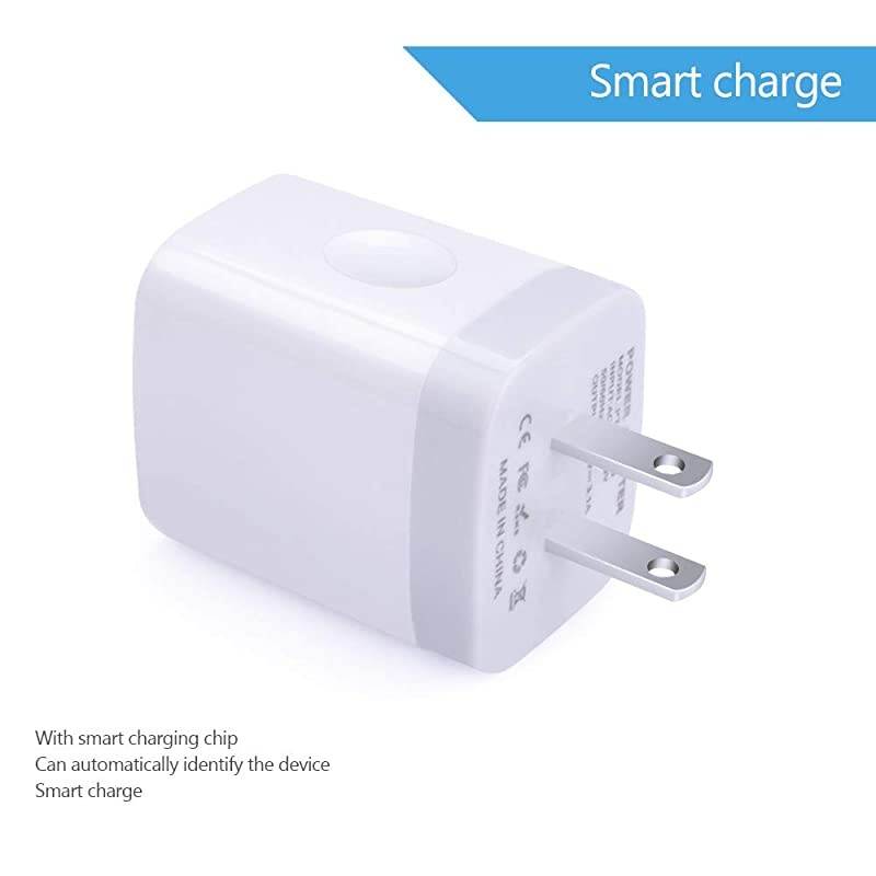 USB Charger Cube Wall Charger Plug  31A 3Muti Port USB Adapter Power Plug Charging Station Box Base Replacement for iPhone 11 Pro MaxX87 iPad Samsung Phones and More USB Charging Block