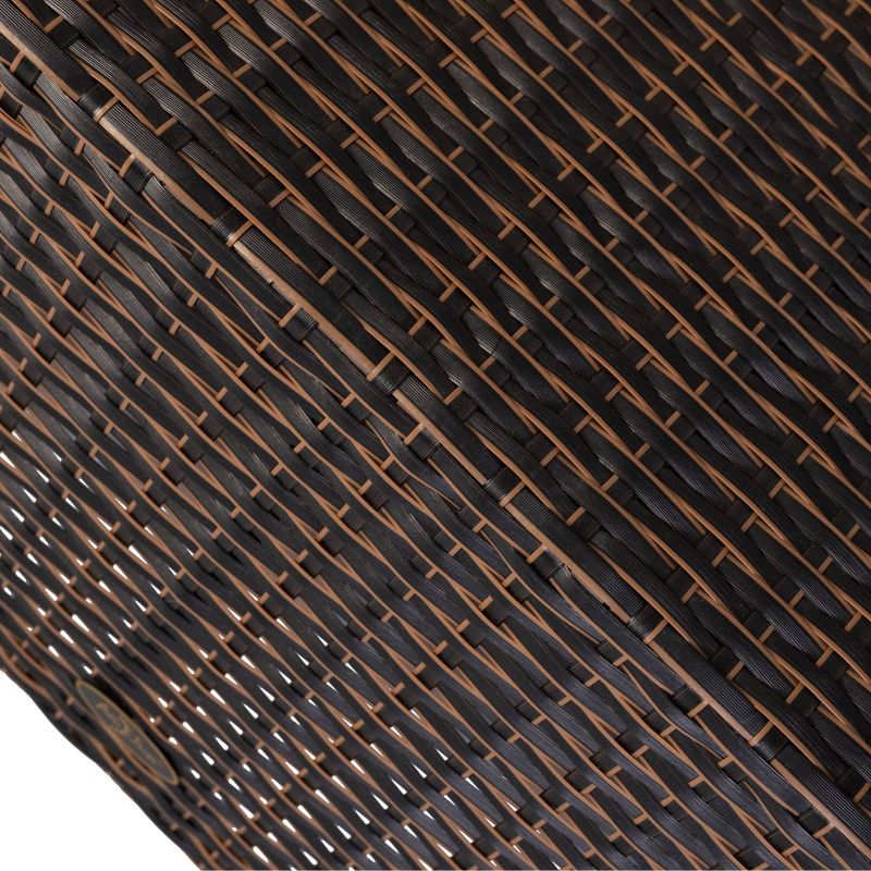 St Lucia 2pc Wicker Club Chairs - Brown/Tan - Christopher Knight Home