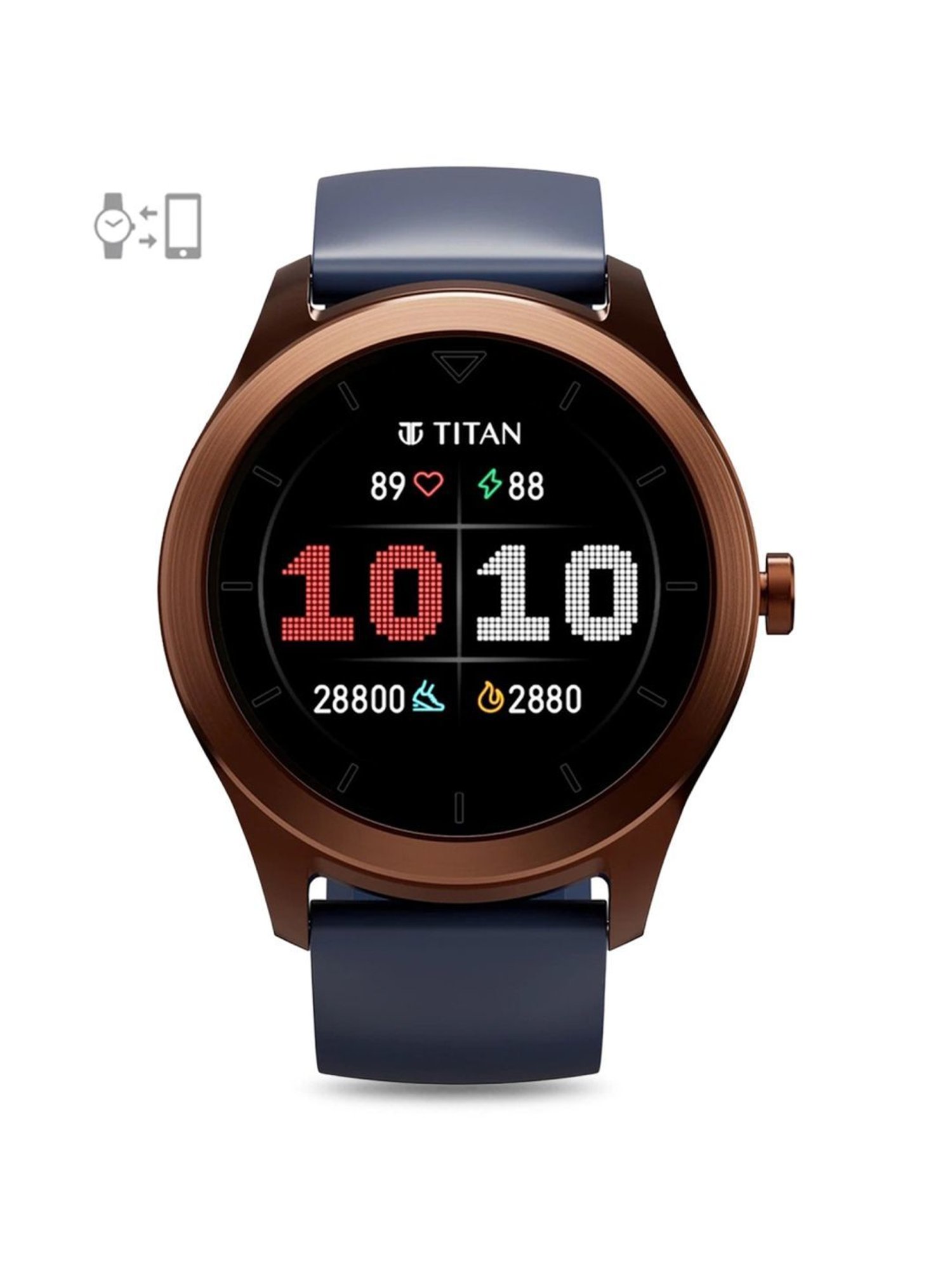 Titan 90137AP02 Smartwatch Watch for Men