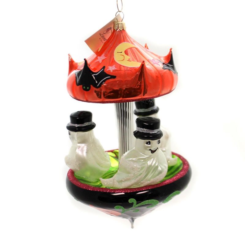 Laved Italian Ornaments Ghost Carousel Halloween Pumpkin  -  Tree Ornaments