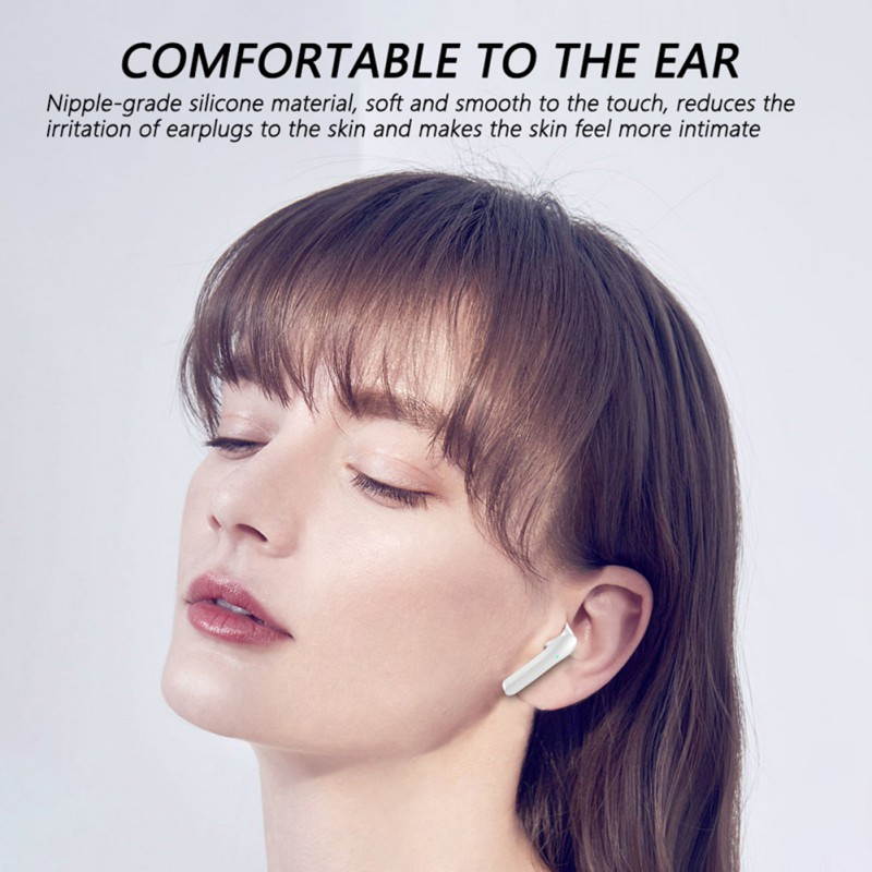 JS36 TWS In-ear Bluetooth Headset HiFi Music Stereo Earbuds Sports Gaming Noise Cancel Headphone With Microphone For All Phones
